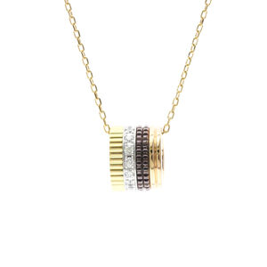 Boucheron Quatre Classic Necklace Yellow Gold (18K),Pink Gold (18K),White Gol...